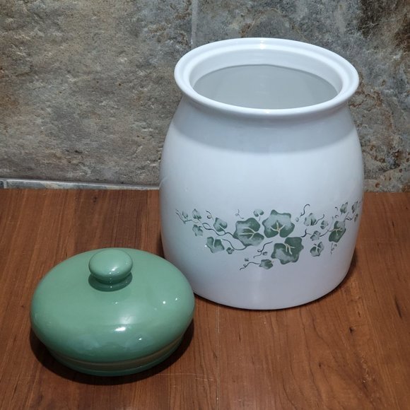 VTG Jay Import Canister Ivy Callaway Pattern 9.5 In # 5 - Picture 8 of 13